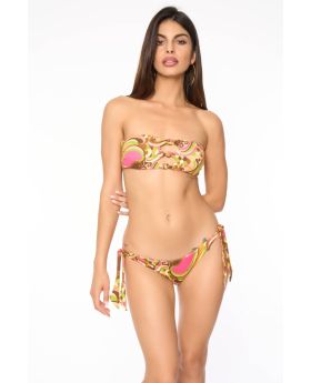 Bikini Fascia Nodi con Slip Regular